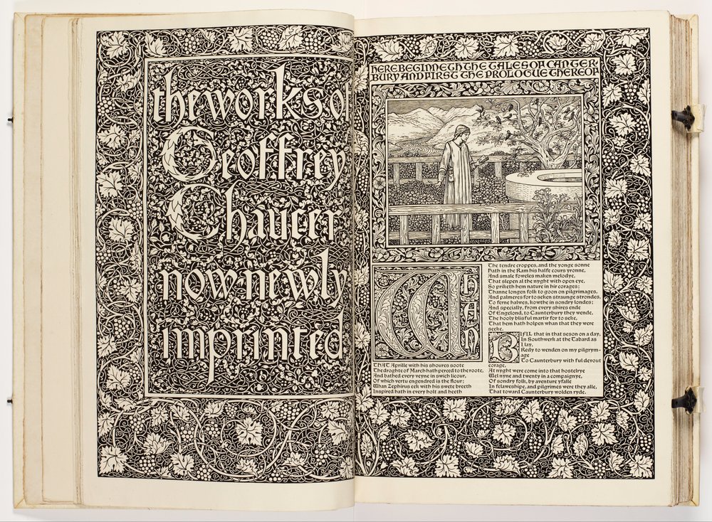 The Works of Geoffrey Chaucer (The Kelmscott Chaucer)